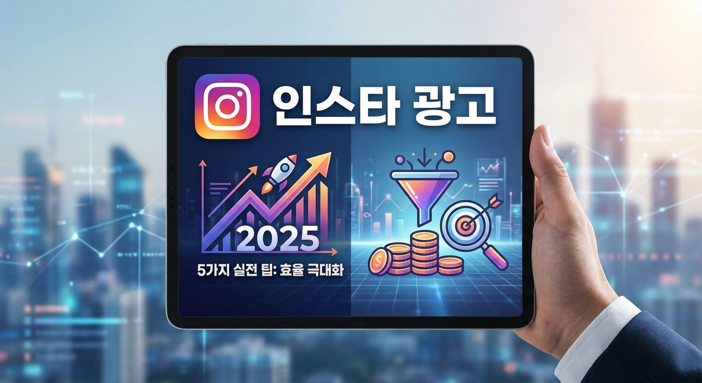 인스타 광고- 2025년 효율 극대화 5가지 실전 팁