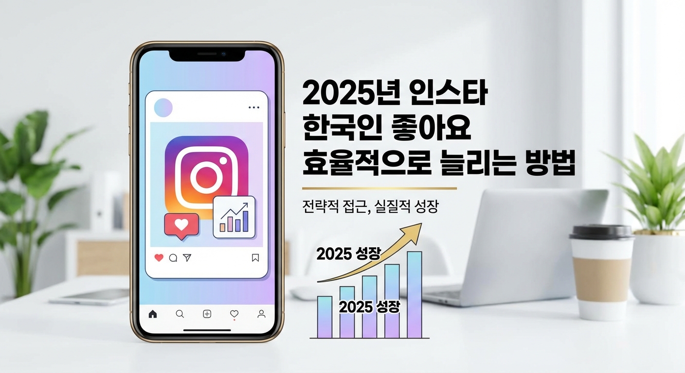2025년 인스타 한국인 좋아요 효율적으로 늘리는 방법