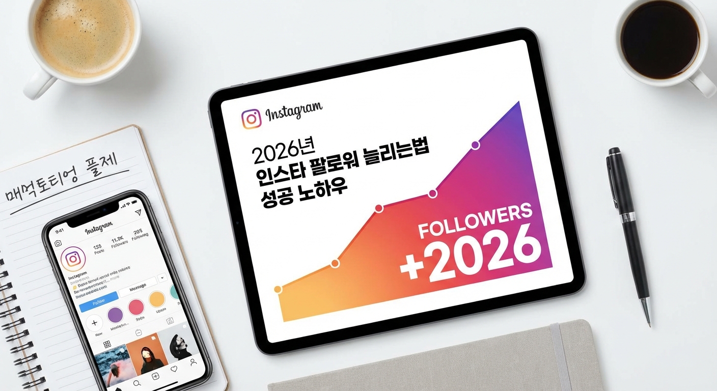 2026년 인스타 팔로워 늘리기 성공! 실전 마케팅 노하우