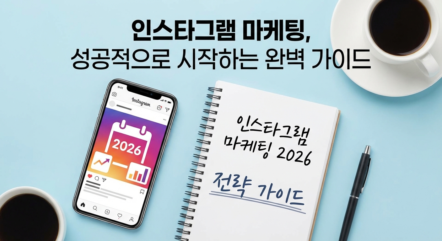 2026년 인스타그램 마케팅, 성공적으로 시작하는 완벽 가이드