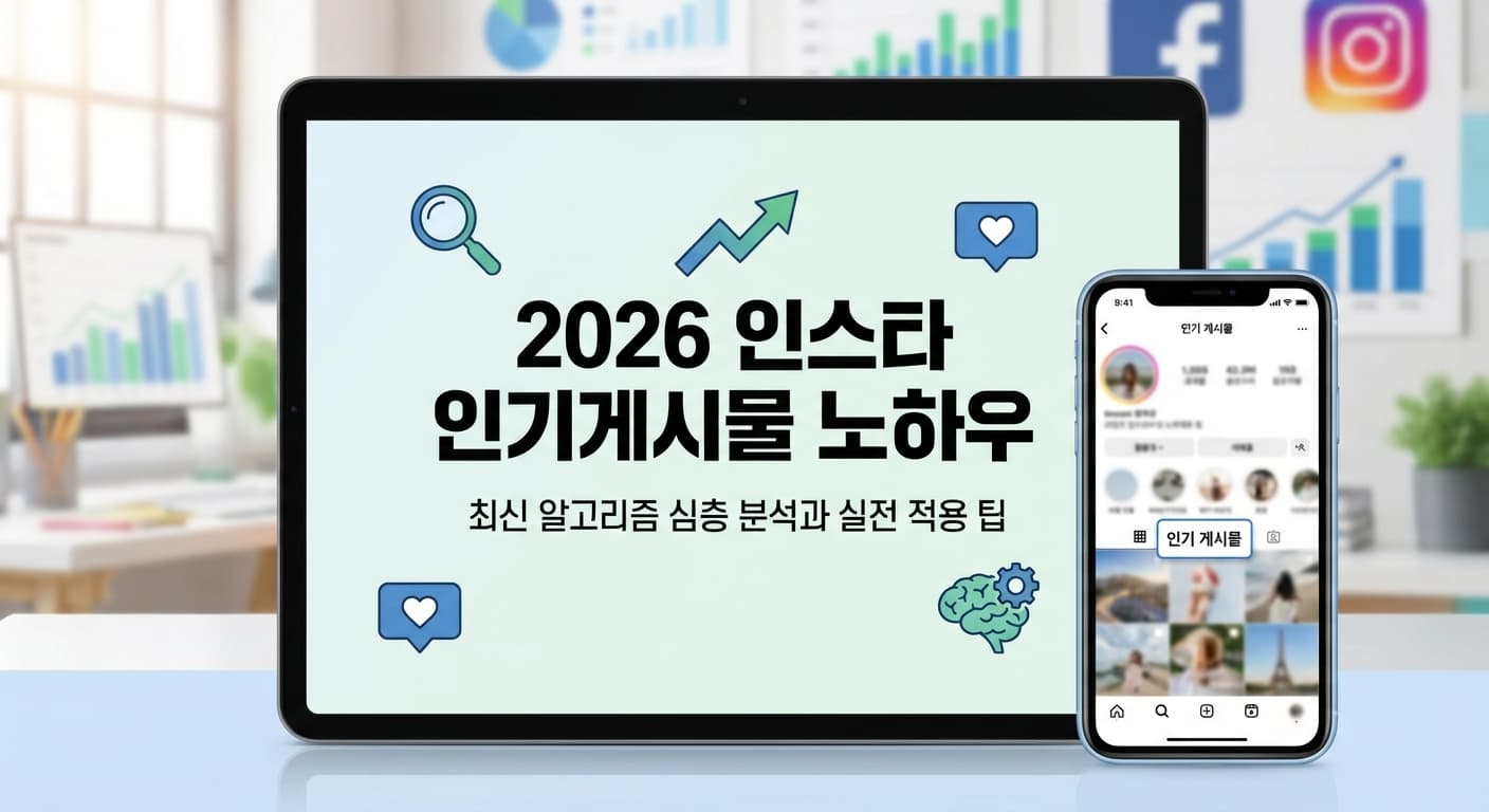 2026 인스타 인기게시물 노하우 최신 알고리즘 심층 분석과 실전 적용 팁