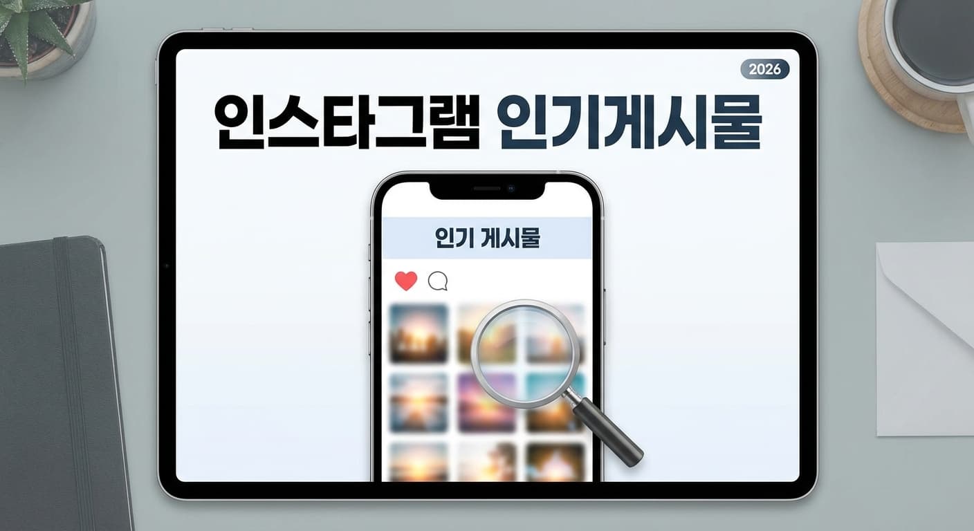 인스타그램 인기게시물, 2026년 현직이 말하는 실패 공식과 성공 해법