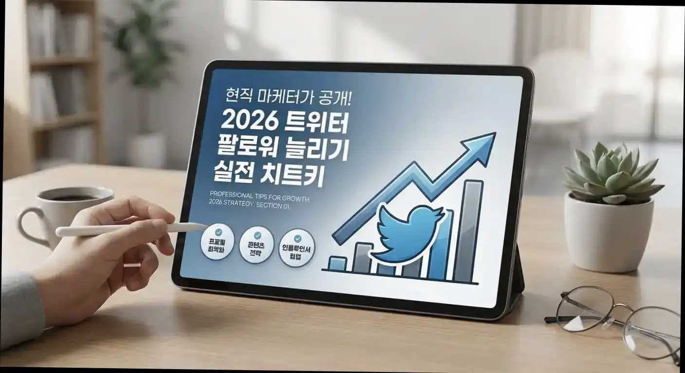 현직 마케터가 공개! 2026 트위터 팔로워 늘리기 실전 치트키