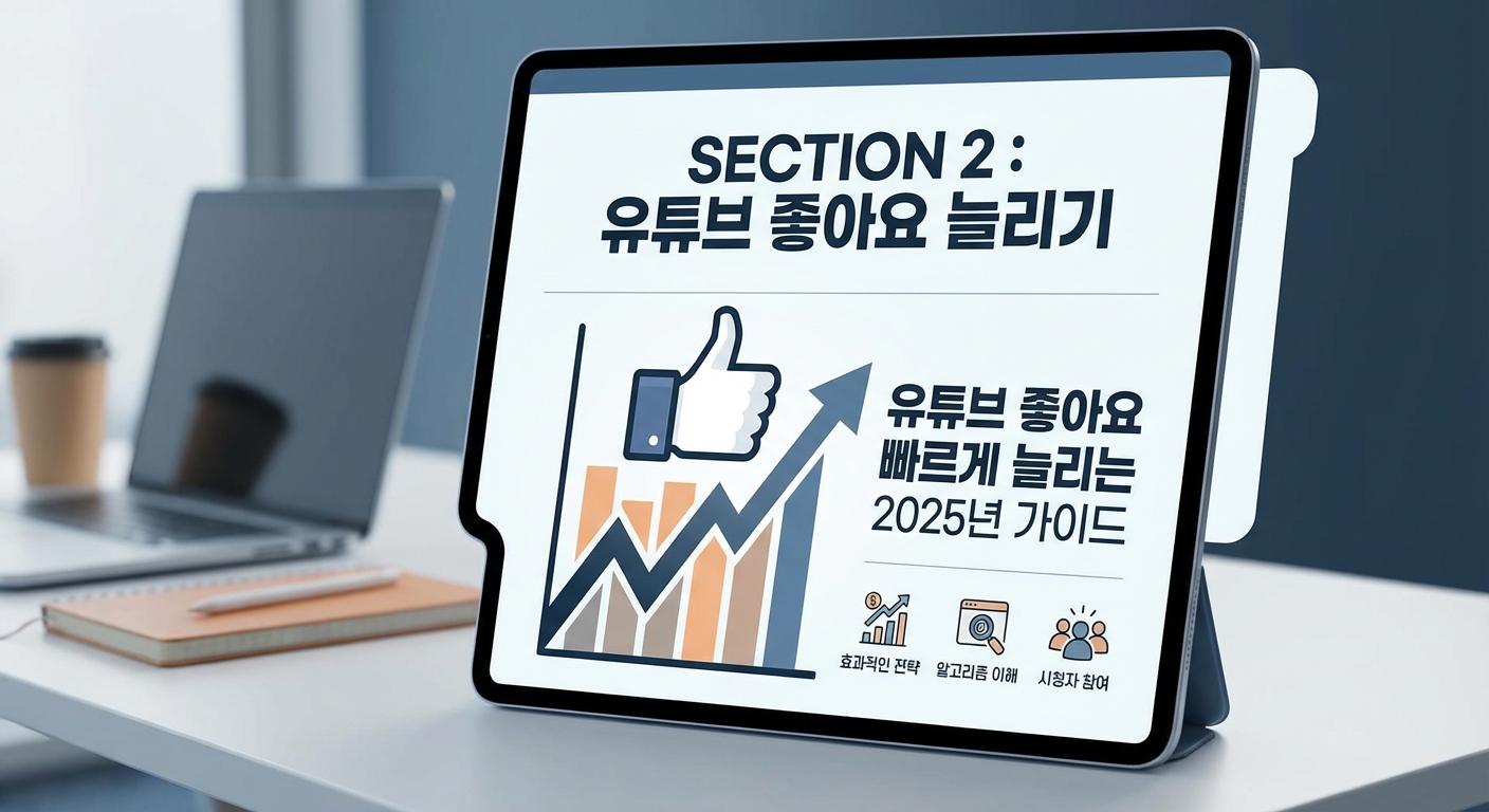 유튜브 좋아요 빠르게 늘리는 2025년 완벽 가이드 관련 이미지 2