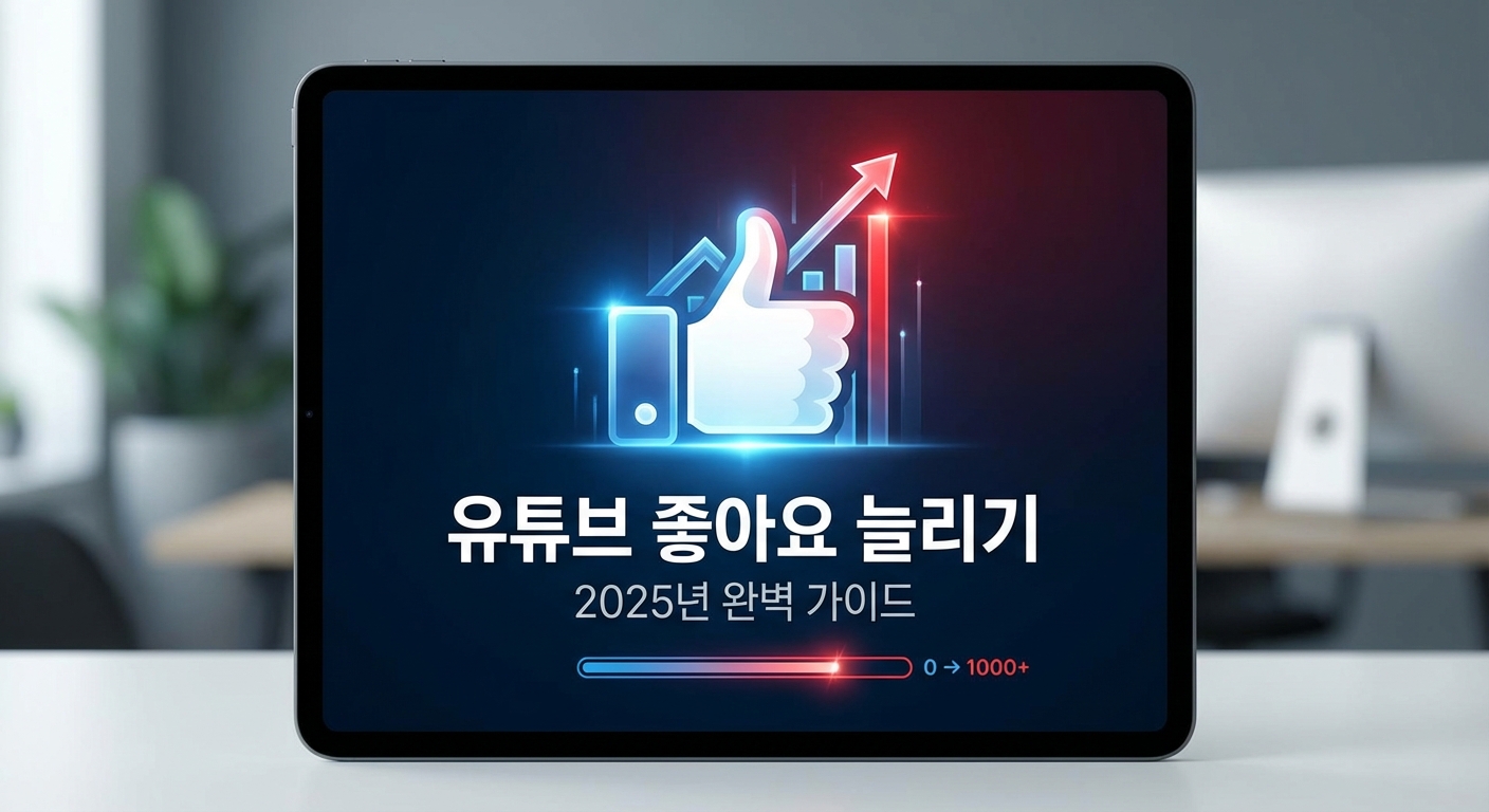 유튜브 좋아요 빠르게 늘리는 2025년 완벽 가이드 관련 이미지 3