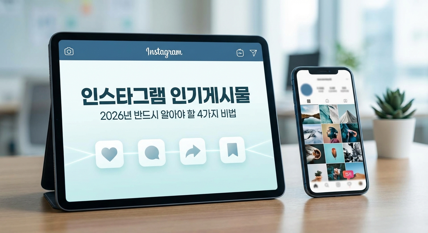 인스타그램 인기게시물, 2026년 반드시 알아야 할 4가지 비법 관련 이미지 1