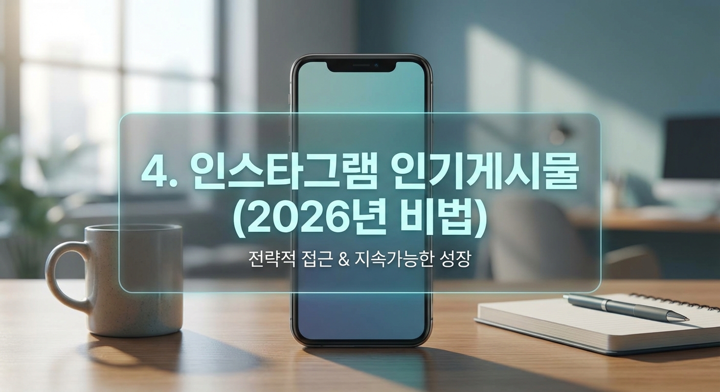 인스타그램 인기게시물, 2026년 반드시 알아야 할 4가지 비법 관련 이미지 4