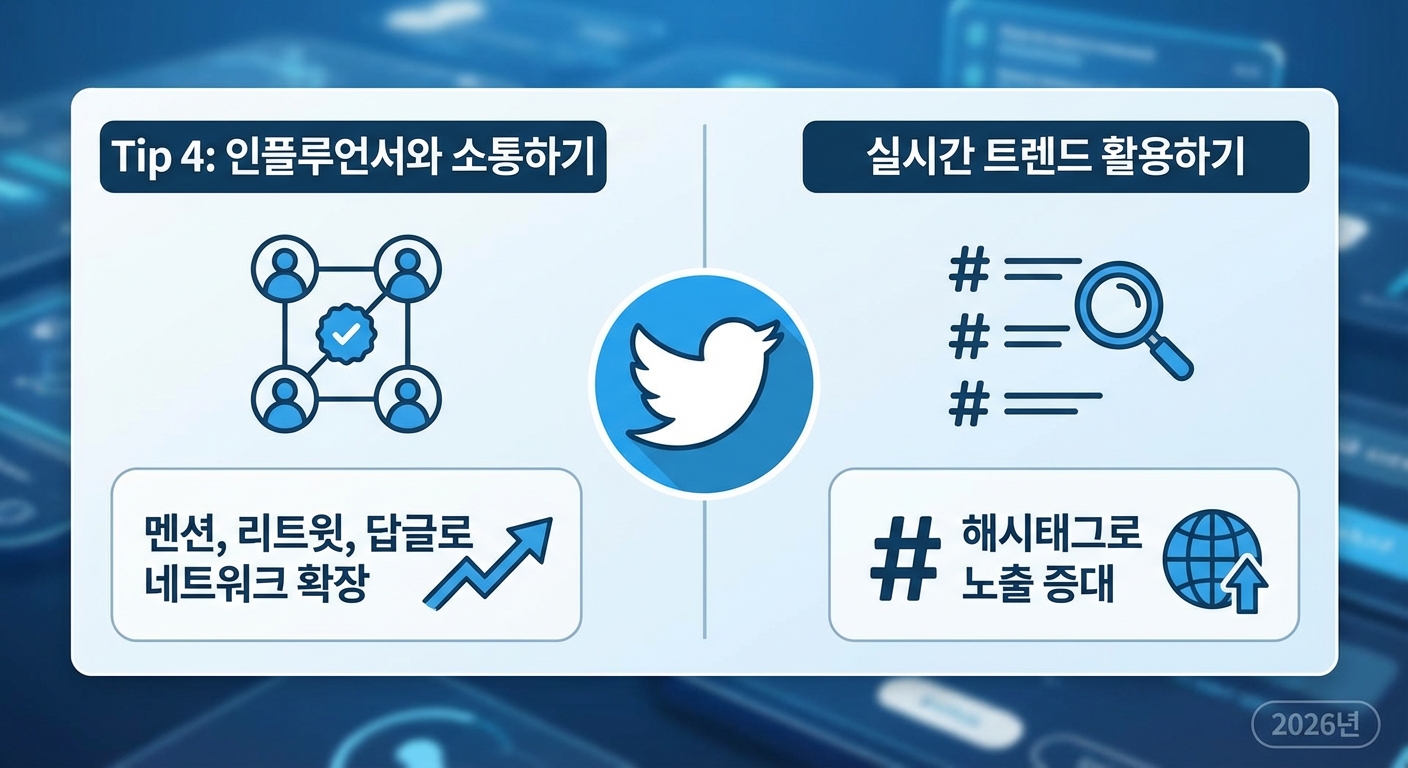 트위터 팔로워 늘리기, 지금 당장 시작할 5가지 실전 팁 (2026년) 관련 이미지 4