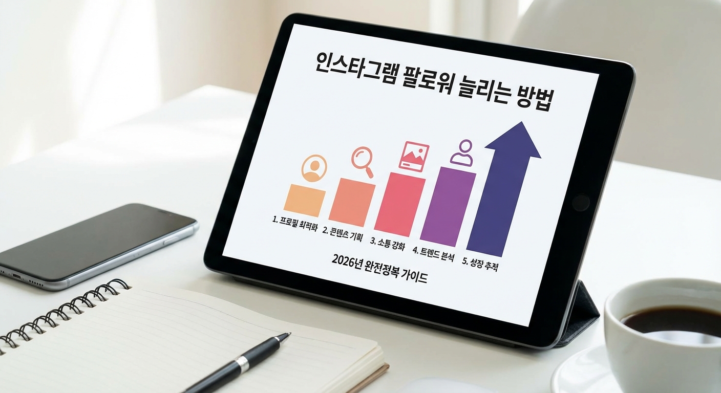 인스타그램 팔로워 늘리는 방법 (5단계), 2026년 완전정복 가이드 관련 이미지 2