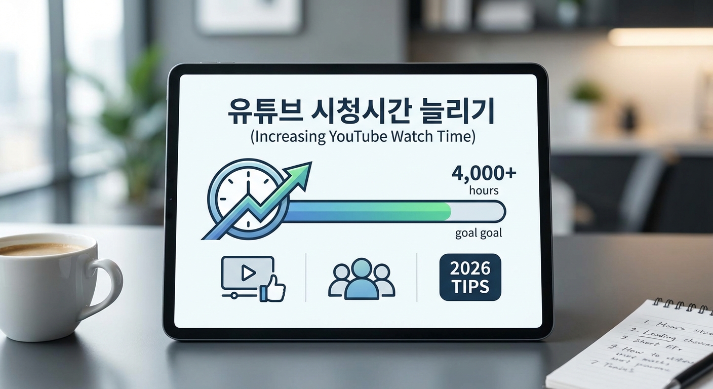 유튜브 시청시간 늘리기, 2026년 즉시 적용할 9가지 실전 팁 관련 이미지 3
