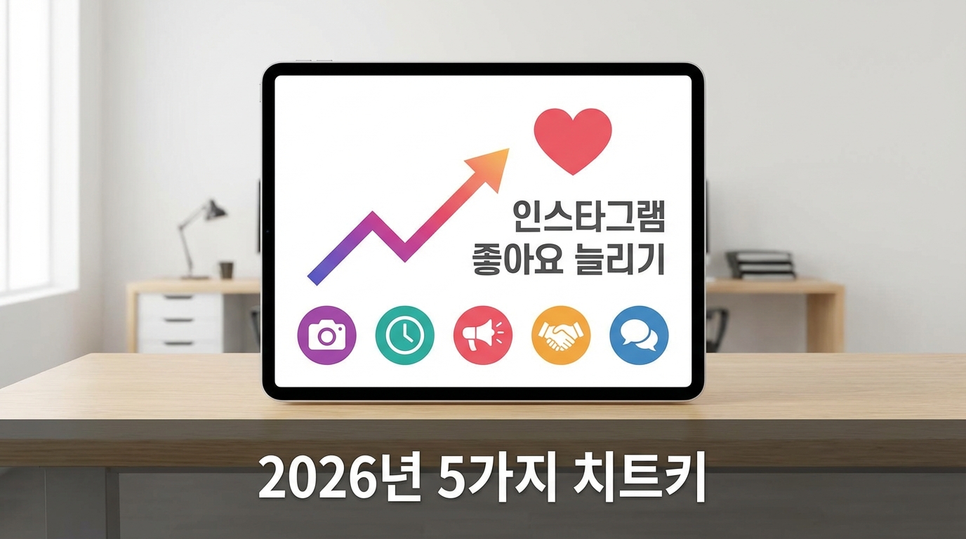 인스타그램 좋아요 늘리기! 2026년 바로 적용 가능한 5가지 치트키 관련 이미지 2