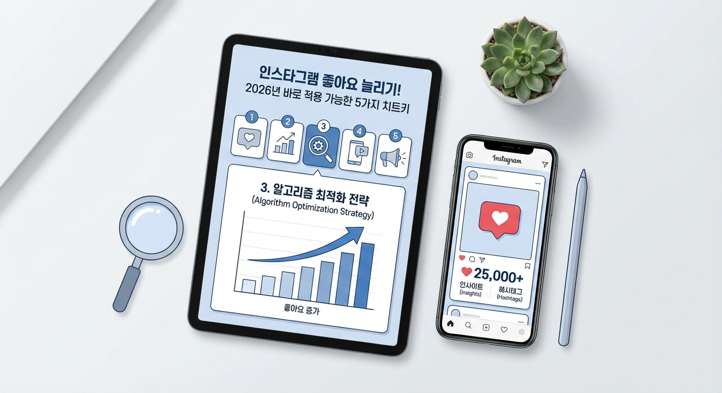 인스타그램 좋아요 늘리기! 2026년 바로 적용 가능한 5가지 치트키 관련 이미지 3
