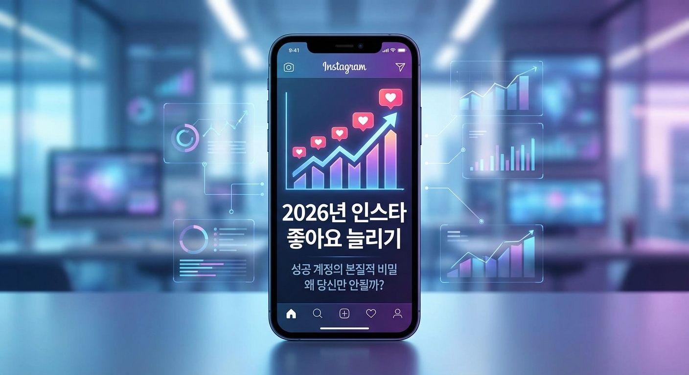2026년 인스타 좋아요, 왜 당신만 안될까? 성공 계정의 본질적 비밀 관련 이미지 3