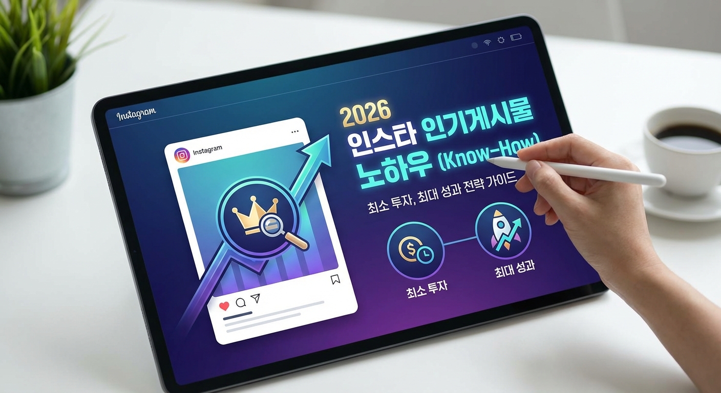 2026 인스타 인기게시물 노하우 최소 투자 최대 성과 전략 관련 이미지 2