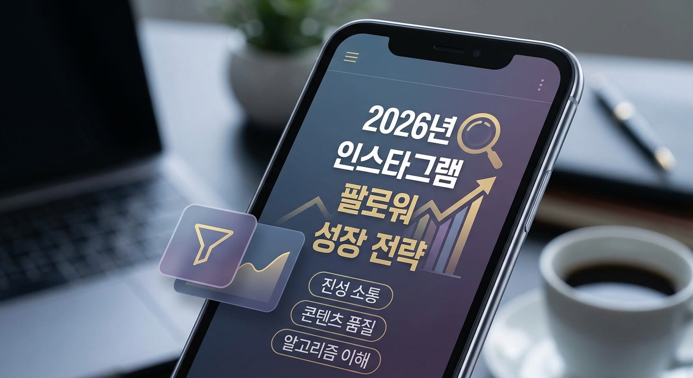2026년 인스타그램 팔로워 늘리기 함정 파헤치기 전문가의 성장 필터 관련 이미지 1