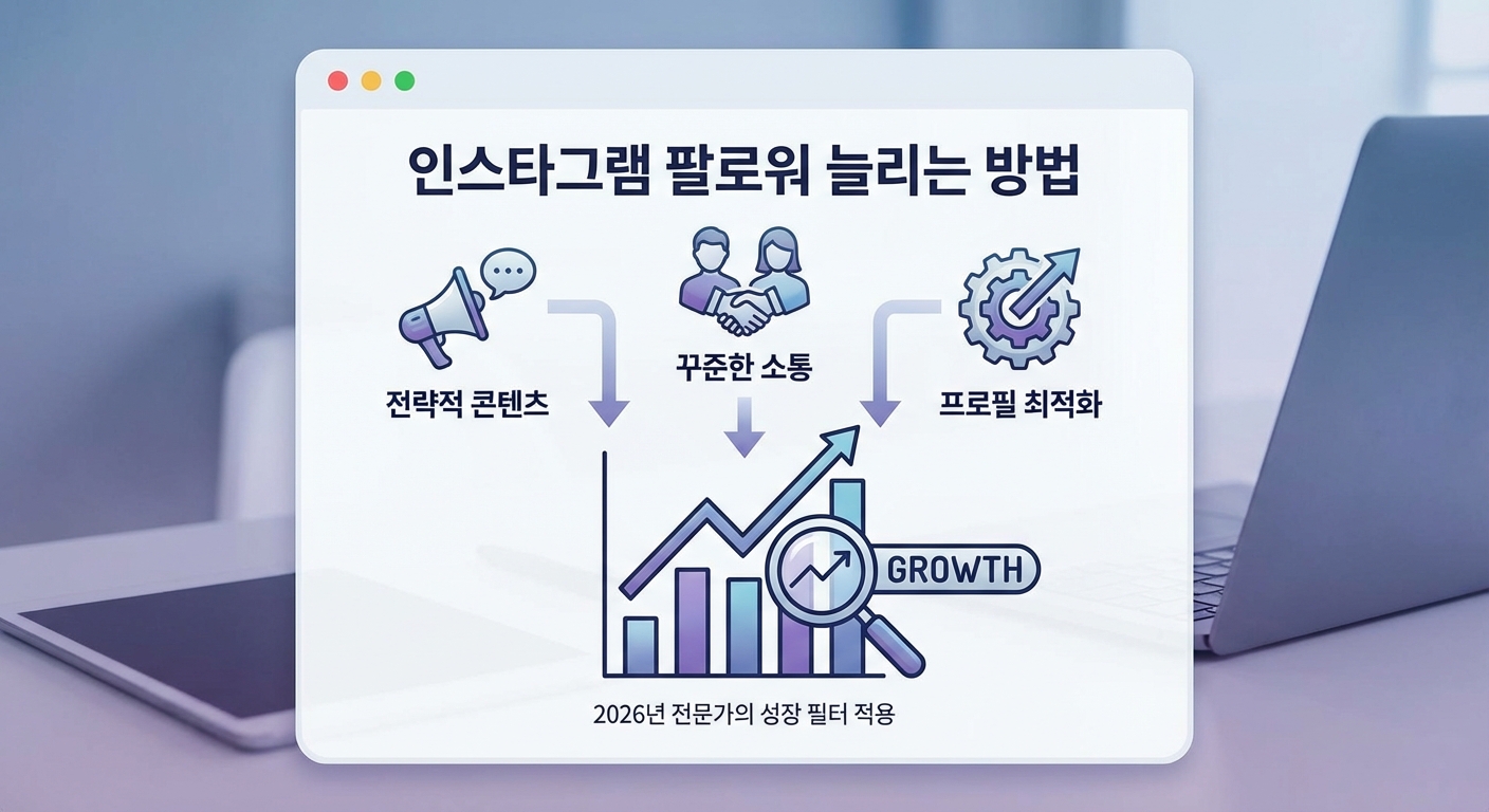 2026년 인스타그램 팔로워 늘리기 함정 파헤치기 전문가의 성장 필터 관련 이미지 2