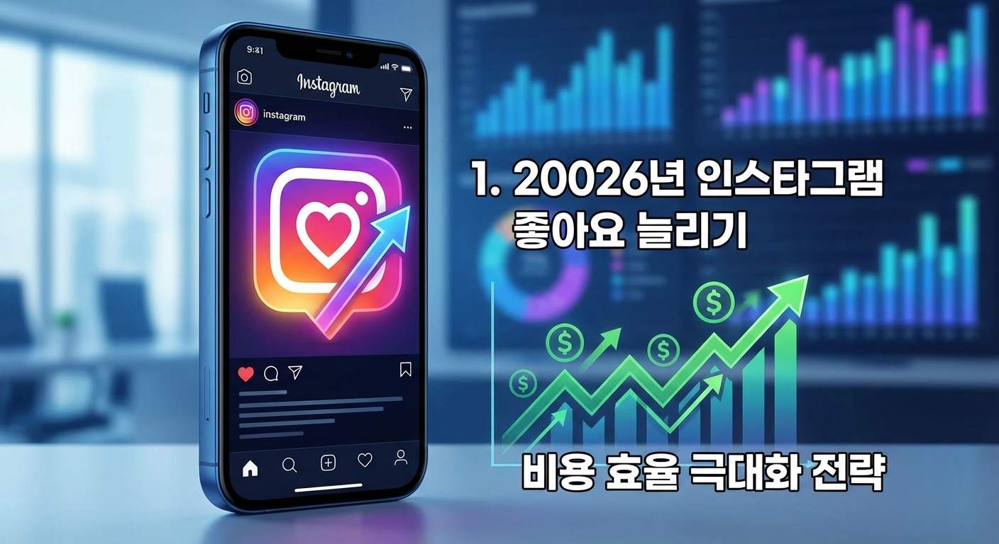 1. 2026년 인스타그램 좋아요 늘리기 현직 마케터의 비용 효율 극대화 전략 관련 이미지 3