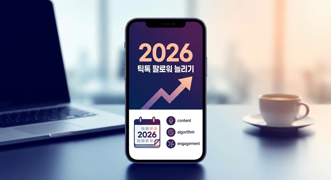 틱톡 팔로워 늘리기 2026 알고리즘 변화 현직 마케터의 완벽 대응 전략 관련 이미지 4