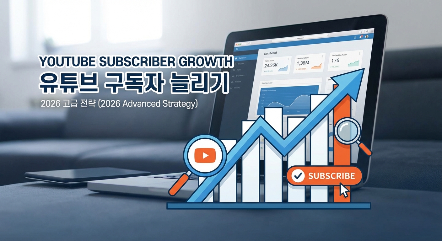현직 마케터가 공개하는 2026 유튜브 구독자 늘리기 고급 전략 관련 이미지 2