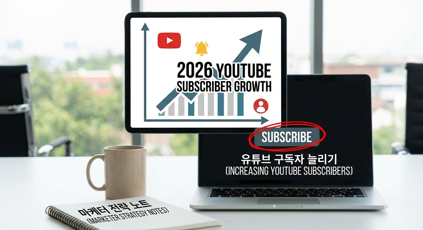 현직 마케터가 공개하는 2026 유튜브 구독자 늘리기 고급 전략 관련 이미지 4