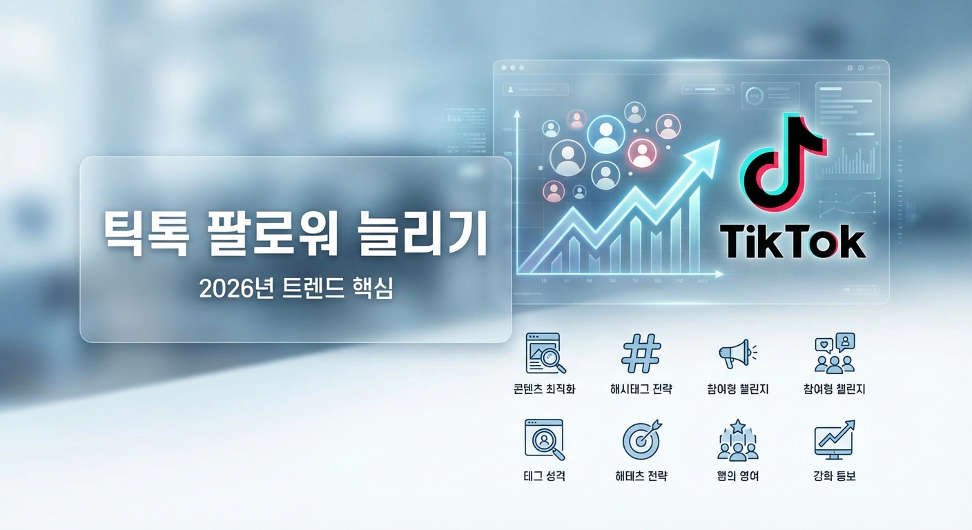 2026년 틱톡 팔로워 늘리기 아직도 헤매시나요? 현직자가 짚어주는 8가지 관련 이미지 3