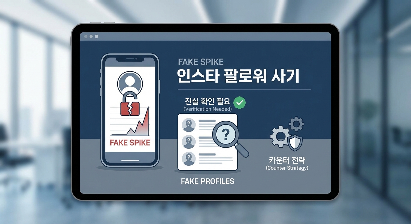 2026년, 인스타 팔로워 사기 진실 게임: 현직 마케터의 숨겨진 카운터 전략 관련 이미지 2