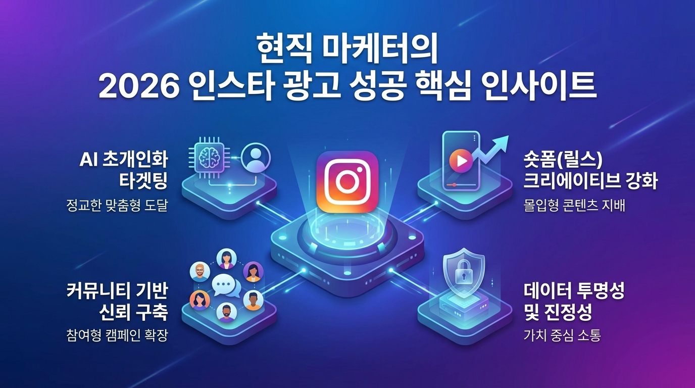현직 마케터가 짚어낸 2026 인스타 광고 성공의 핵심 인사이트 관련 이미지 2