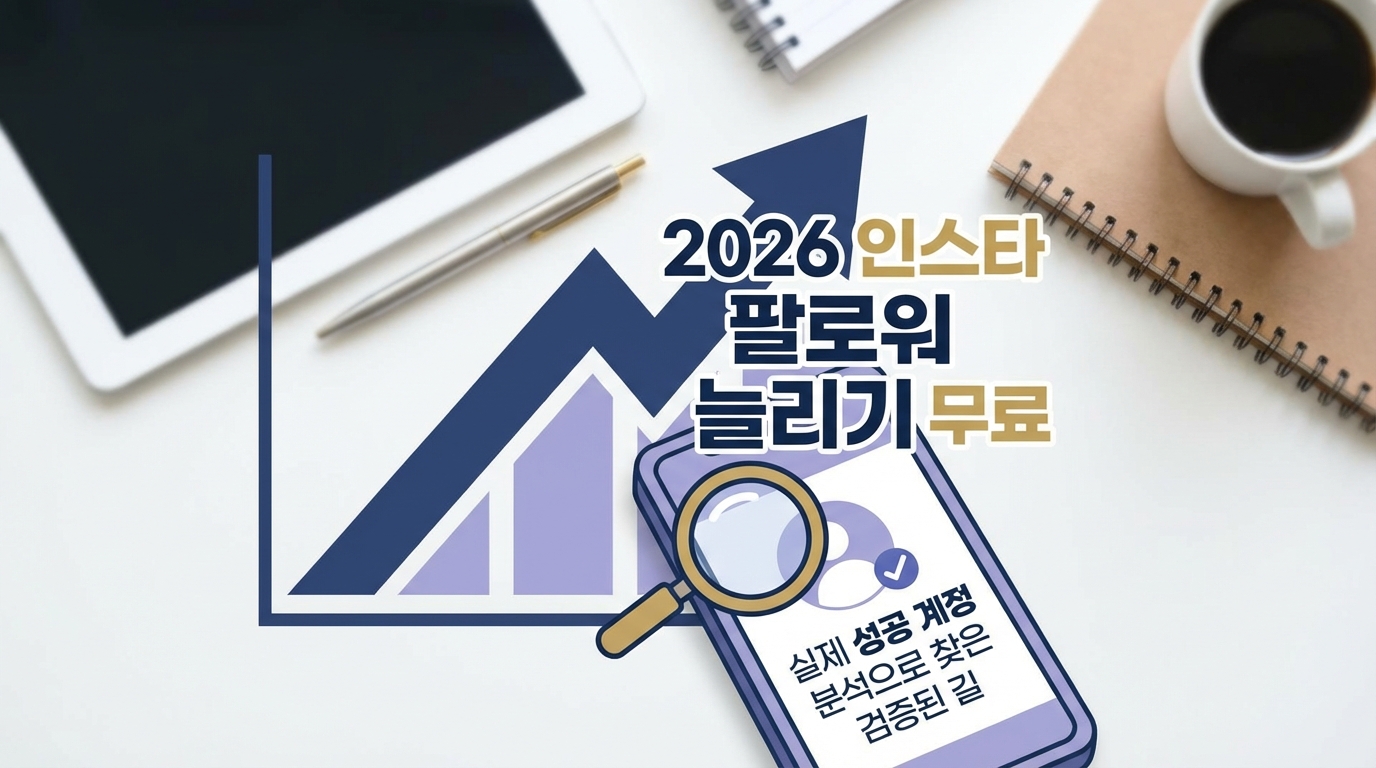 2026년 인스타 팔로워 늘리기 무료, 실제 성공 계정 분석으로 찾은 검증된 길 관련 이미지 2