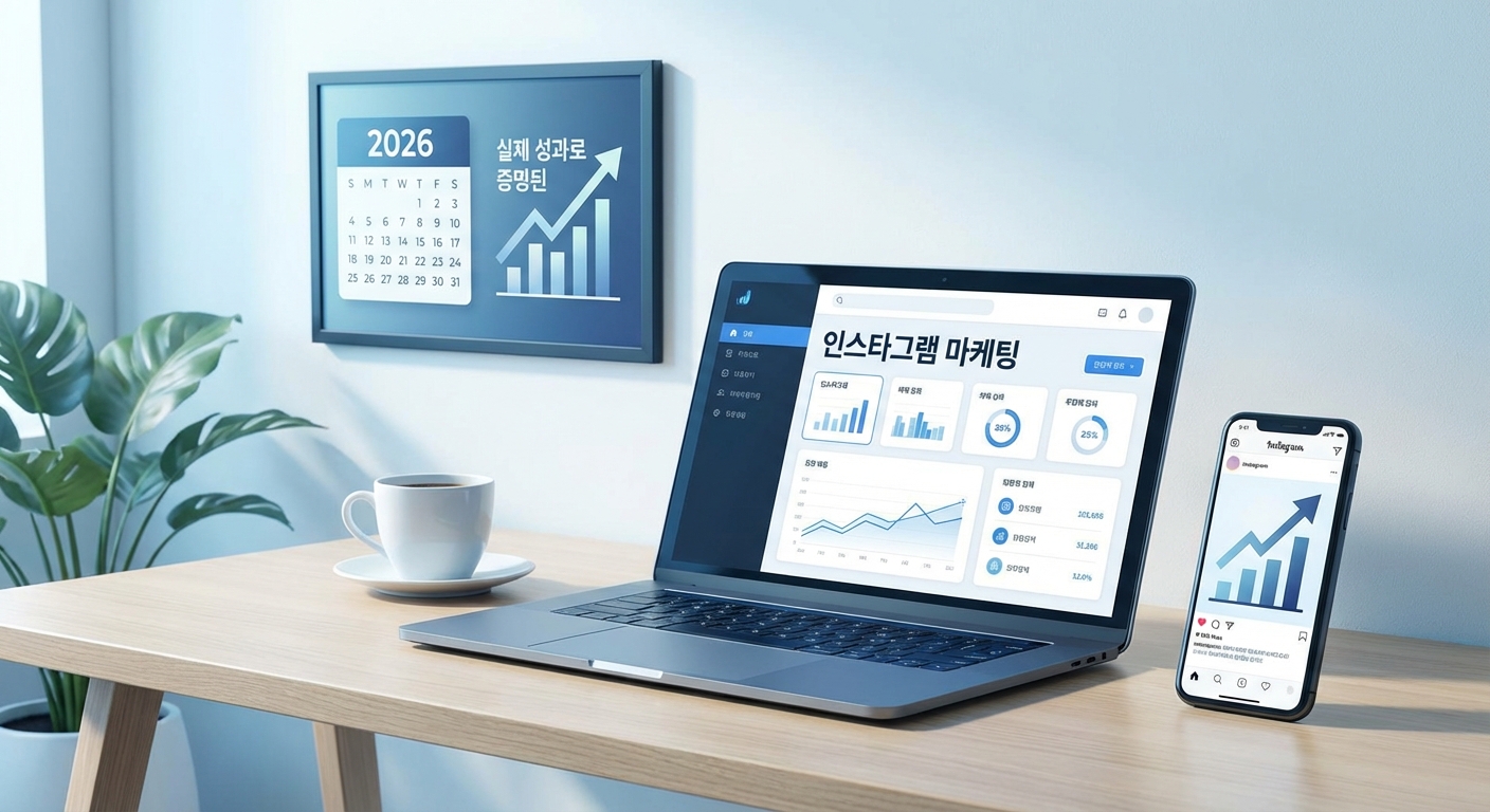 실제 성과로 증명된 2026 인스타그램 마케팅 최적화 전략 관련 이미지 1