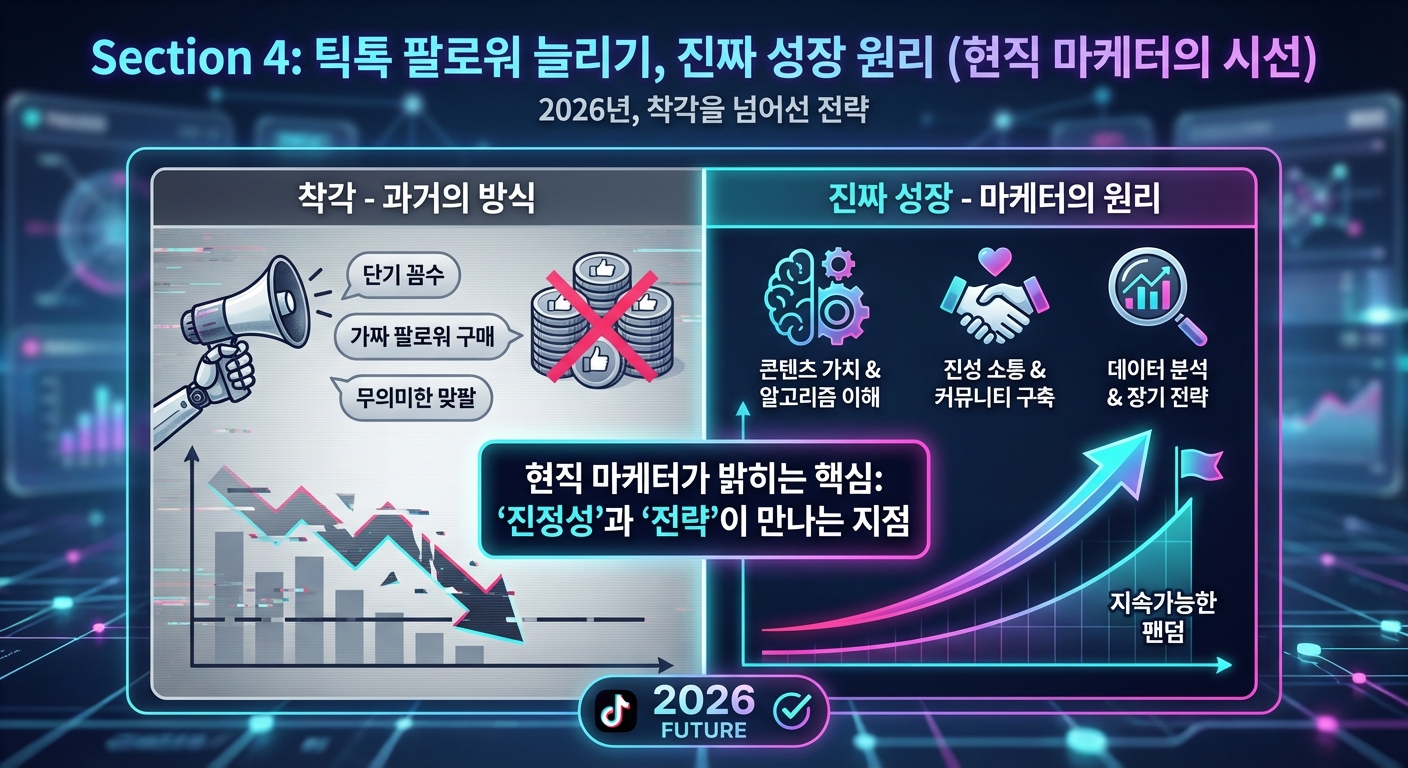 2026 틱톡 팔로워 늘리기 착각? 현직 마케터가 밝히는 진짜 성장 원리 관련 이미지 4