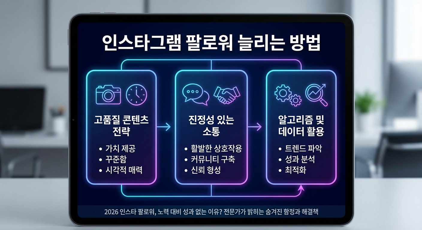 2026 인스타 팔로워, 노력 대비 성과 없는 이유? 전문가가 밝히는 숨겨진 함정과 해결책 관련 이미지 5