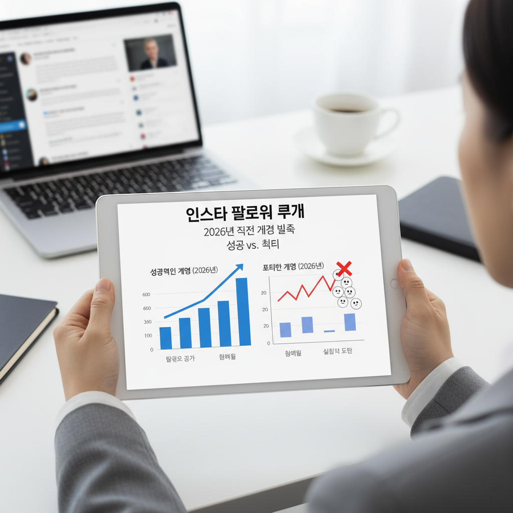 인스타 팔로워 구매, 2026년 실제 계정 분석으로 밝힌 성공과 실패의 차이 관련 이미지 1