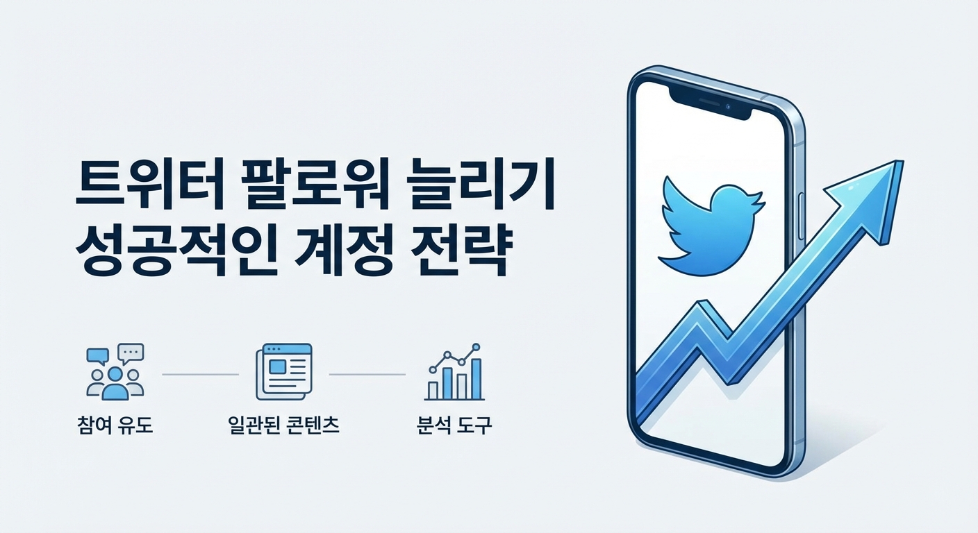 트위터 팔로워 늘리기 2026 실제 성공 계정 분석 핵심 전략 관련 이미지 2