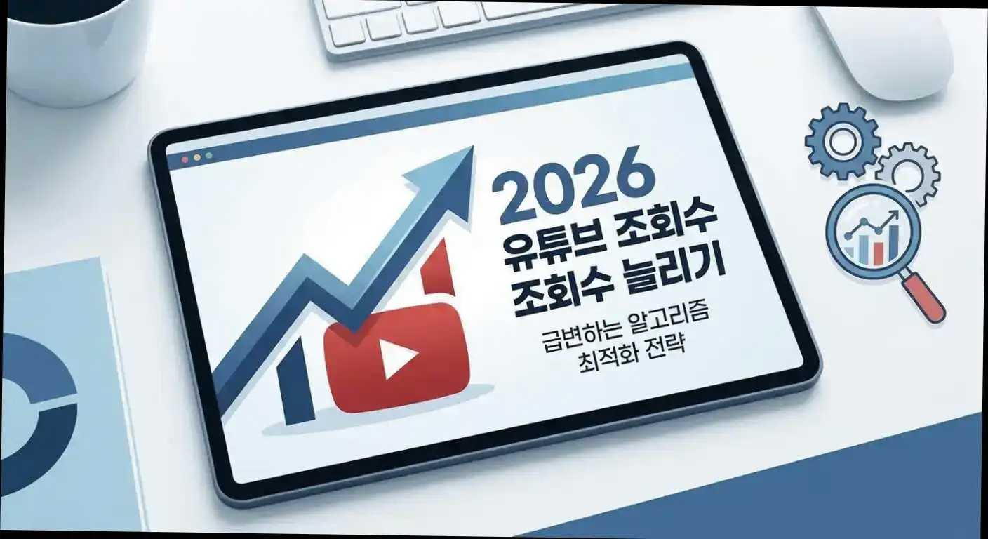 2026 유튜브 조회수 늘리기, 급변하는 알고리즘 최적화 전략 관련 이미지 1
