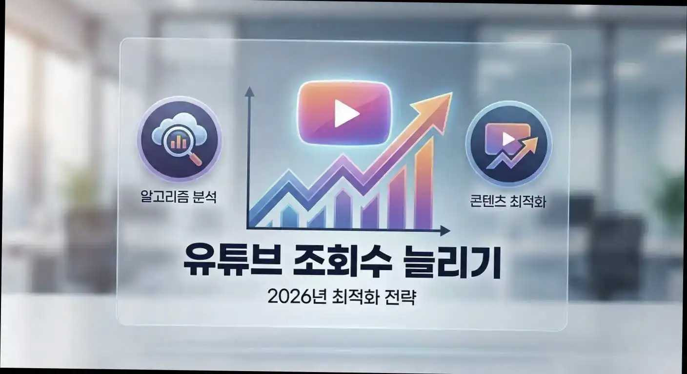 2026 유튜브 조회수 늘리기, 급변하는 알고리즘 최적화 전략 관련 이미지 3