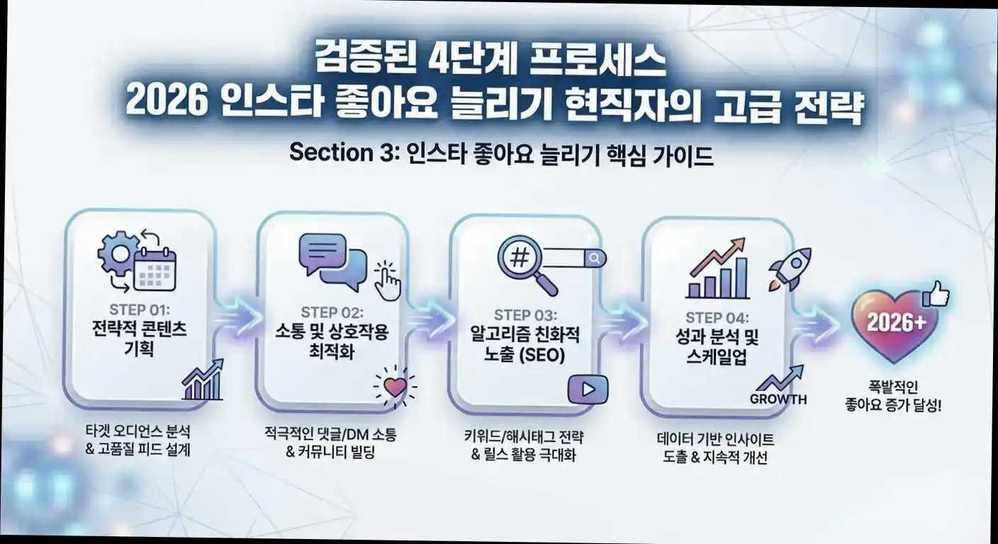 검증된 4단계 프로세스 2026 인스타 좋아요 늘리기 현직자의 고급 전략 관련 이미지 3