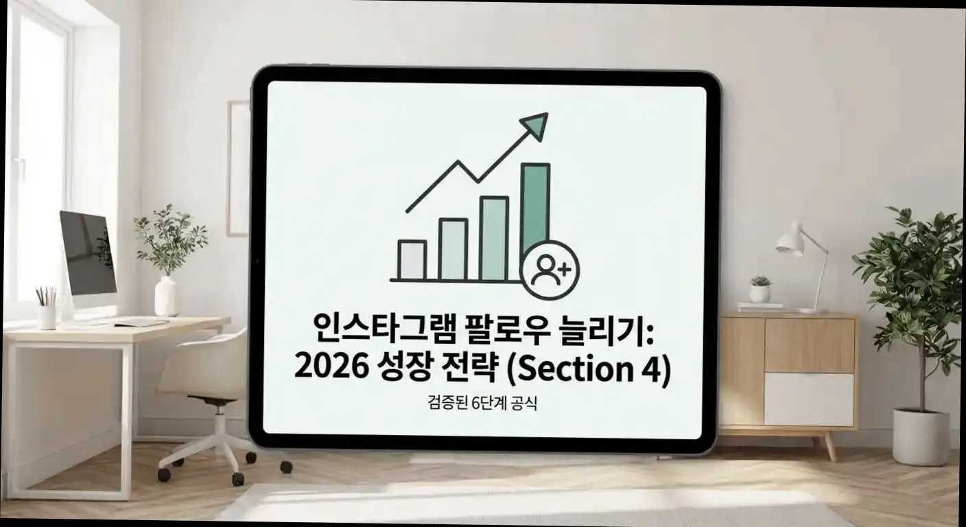 2026년 인스타그램 팔로우 늘리기 검증된 6단계 성장 공식 완벽 가이드 관련 이미지 4