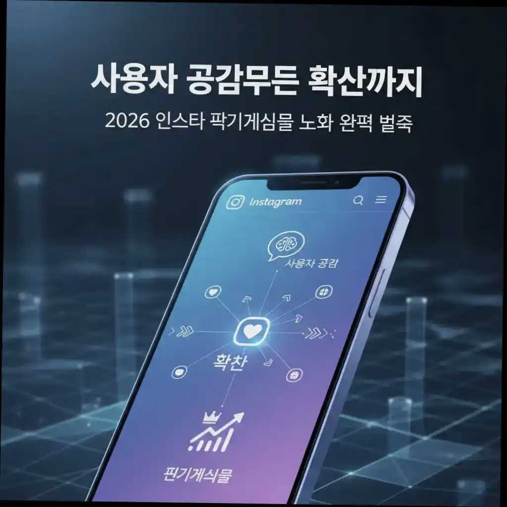 사용자 공감부터 확산까지 2026 인스타 인기게시물 노하우 완벽 분석 관련 이미지 1
