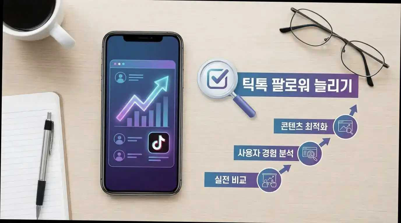틱톡 팔로워 늘리기 2026, 직접 해보니! 사용자 경험 실전 비교 최적화 전략 관련 이미지 2