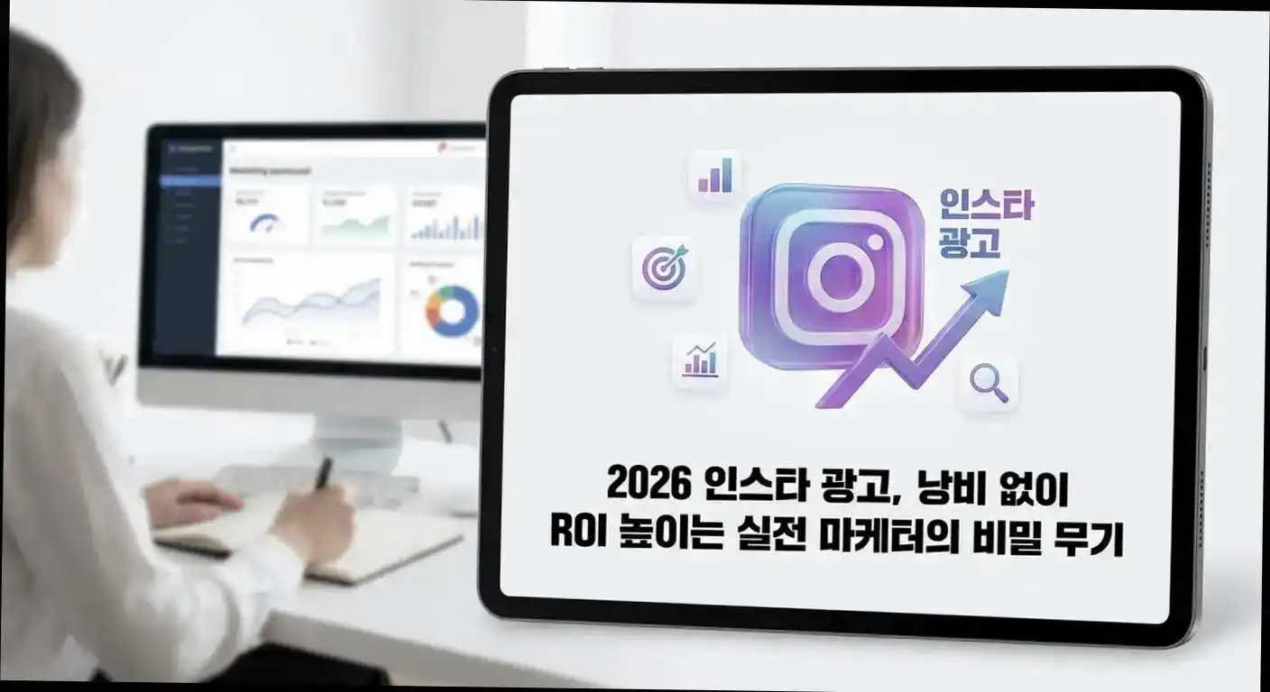2026 인스타 광고, 낭비 없이 ROI 높이는 실전 마케터의 비밀 무기 관련 이미지 1